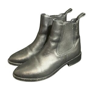 Thursday Boot Company Duchess Women's Chelsea Boot Black Leather Shoes Size 8.5